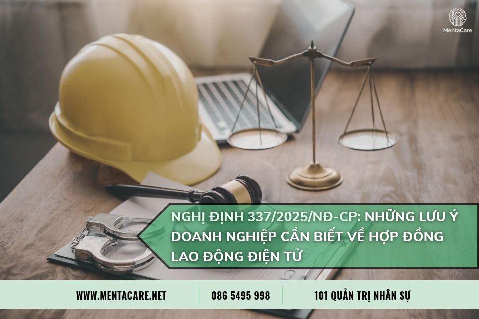 Nghị Định 337/2025/NĐ-CP: Những Lưu Ý Doanh Nghiệp Cần Biết Về Hợp Đồng Lao Động Điện Tử 